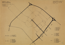 214197 Plattegrond van de wijk Overvecht Noord te Utrecht; het terrein tussen de Karl Marxdreef / Einsteindreef / Vecht ...